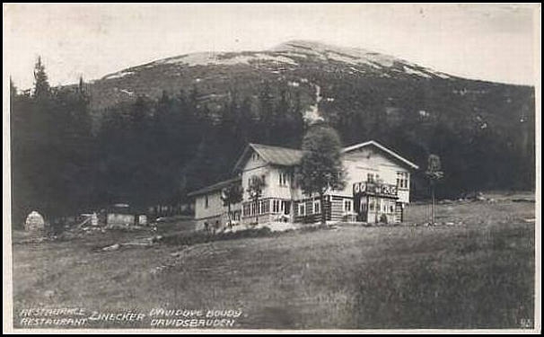 Krkonoše - Davidovy boudy 1928